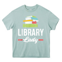 Arona womens funny library lady librarian library assistant t shirt Heavy Core Tee - linhVisuals