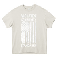 Cream violates community standards apparel community t shirt Heavy Core Tee - linhVisuals