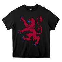 Lion Rampant Of Scotland, Royal Banner, Royal Arms, Scottish Pride Heavy Core Tee | Teevron