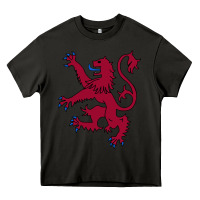Asphalt lion rampant of scotland, royal banner, royal arms, scottish pride Heavy Core Tee - linhVisuals