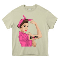 Mossy believe cancer awareness women gift Heavy Core Tee - linhVisuals