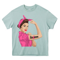 Arona believe cancer awareness women gift Heavy Core Tee - linhVisuals