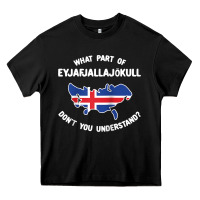 Black what part of eyjafjallajökull don't you understand raglan baseball te Heavy Core Tee - linhVisuals