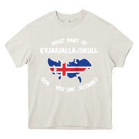 Cream what part of eyjafjallajökull don't you understand raglan baseball te Heavy Core Tee - linhVisuals