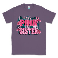 Lavender i wear pink for my sister Classic Tee - FaDigitalArtStudio