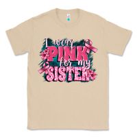 Mushroom i wear pink for my sister Classic Tee - FaDigitalArtStudio
