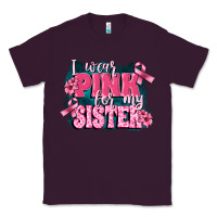 Plum i wear pink for my sister Classic Tee - FaDigitalArtStudio