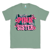 Sage i wear pink for my sister Classic Tee - FaDigitalArtStudio
