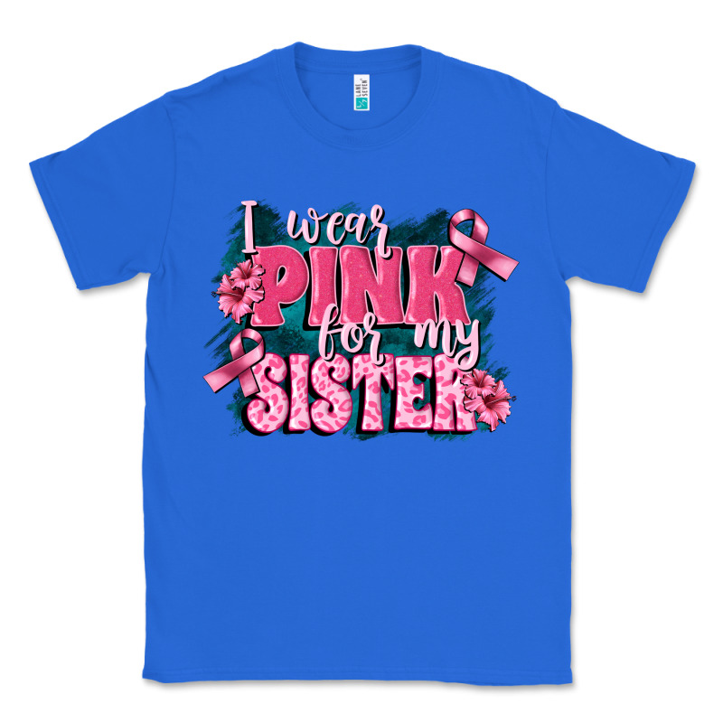 I Wear Pink For My Sister Classic Tee by FaDigitalArtStudio | Teevron