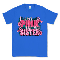 True Royal i wear pink for my sister Classic Tee - FaDigitalArtStudio