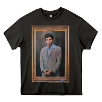 Asphalt seinfeld the kramer portrait t shirt Heavy Core Tee - linhVisuals