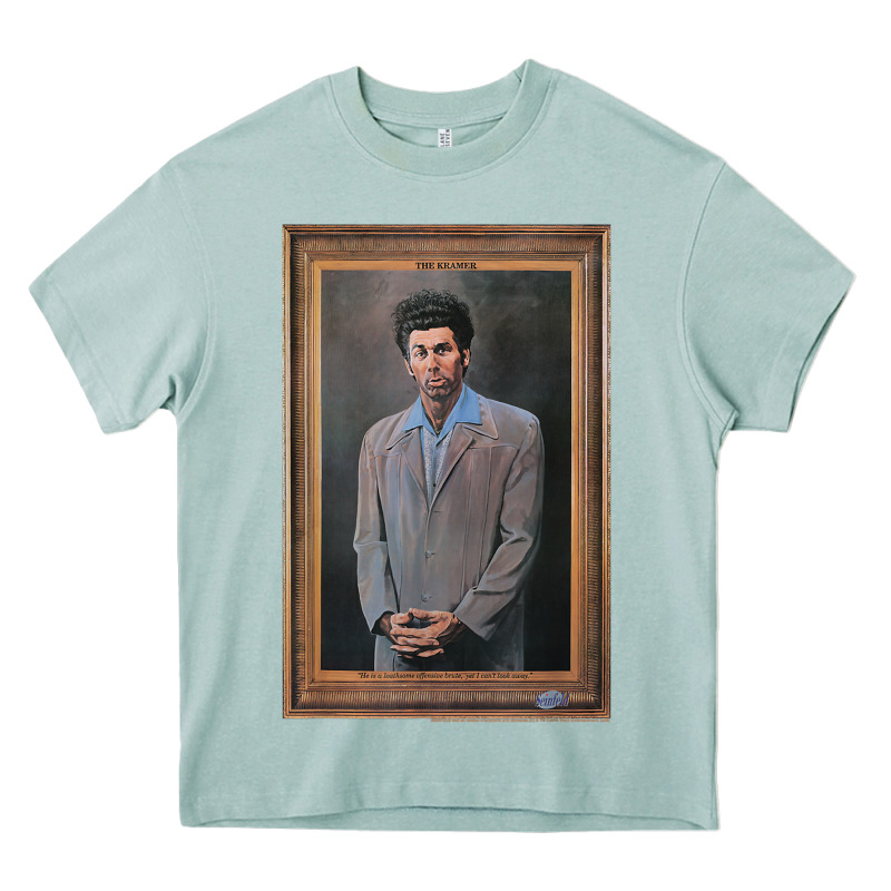 Seinfeld The Kramer Portrait T Shirt Heavy Core Tee by linhVisuals | Teevron
