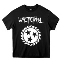 Black whitechapel dbfc t shirt Heavy Core Tee - linhVisuals