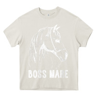 Cream womens boss mare horseback riding equestrians men horse women gift v n Heavy Core Tee - linhVisuals