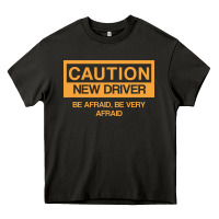 Asphalt caution new student driver funny Heavy Core Tee - linhVisuals