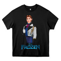 Black hans frozen Heavy Core Tee - linhVisuals