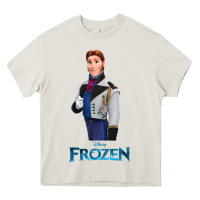 Cream hans frozen Heavy Core Tee - linhVisuals