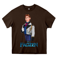 Chocolate Brown hans frozen Heavy Core Tee - linhVisuals