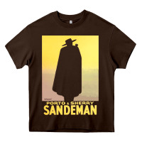 Chocolate Brown sandeman, from vintage port & sherry advertisement   vintage advertise Heavy Core Tee - linhVisuals