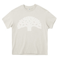 Cream oakland california hoodie   oak tree Heavy Core Tee - linhVisuals