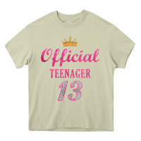 Mossy official 13 teenager cute 13th birthday ideas for girls t shirt Heavy Core Tee - linhVisuals