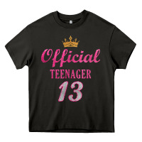 Asphalt official 13 teenager cute 13th birthday ideas for girls t shirt Heavy Core Tee - linhVisuals