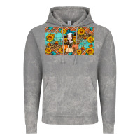 Cloud Rock Fall cow Vintage Hoodie - Artiststas