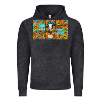 Vintage Black Fall cow Vintage Hoodie - Artiststas