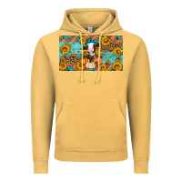 Vintage Mustard Fall cow Vintage Hoodie - Artiststas
