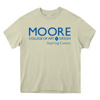 Mossy Moore College of Art and Design Heavy Core Tee - linhVisuals