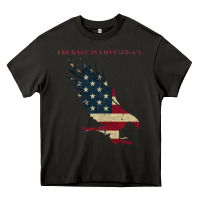 Asphalt courage is contagious and eagle Heavy Core Tee - linhVisuals