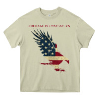 Mossy courage is contagious and eagle Heavy Core Tee - linhVisuals