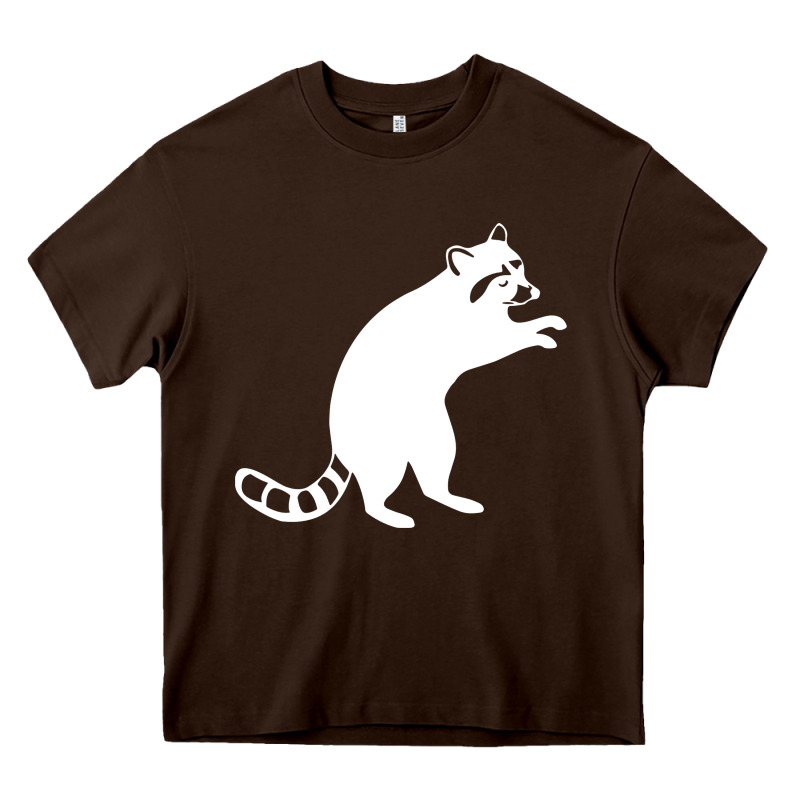 Raccoon Heavy Core Tee by linhVisuals | Teevron