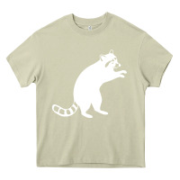 Mossy raccoon Heavy Core Tee - linhVisuals