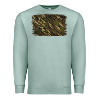 Seafoam Camouflage Background Premium Sweatshirt - Jasminsmagicworld