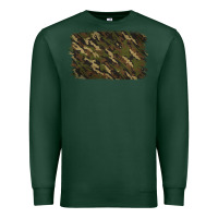 Sports Green Camouflage Background Premium Sweatshirt - Jasminsmagicworld