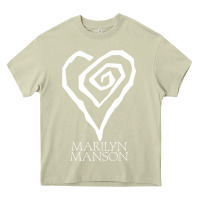 Mossy marlyn manson special music popular Heavy Core Tee - linhVisuals