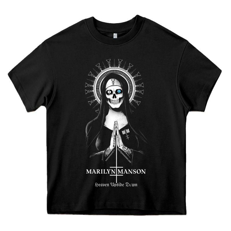Marlyn Manson Special Music Popular Heavy Core Tee by linhVisuals | Teevron