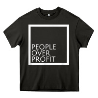 Asphalt people over profit democratic socialism pro socialist symbol t shirt Heavy Core Tee - linhVisuals