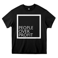 Black people over profit democratic socialism pro socialist symbol t shirt Heavy Core Tee - linhVisuals