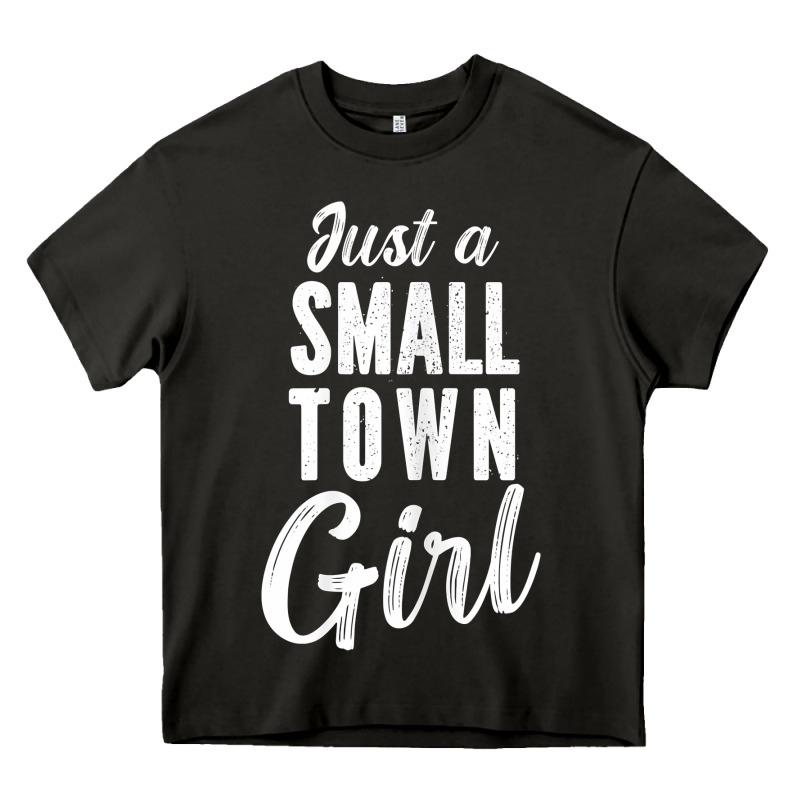 Womens Just A Small Town Girl Journey T Shirt Heavy Core Tee by linhVisuals | Teevron