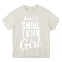 Cream womens just a small town girl journey t shirt Heavy Core Tee - linhVisuals