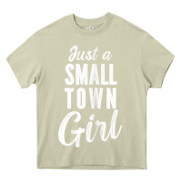 Mossy womens just a small town girl journey t shirt Heavy Core Tee - linhVisuals