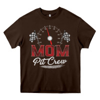 Race Car Mom Pit Crew Racing Family Birthday Party T Shirt Heavy Core Tee | Teevron