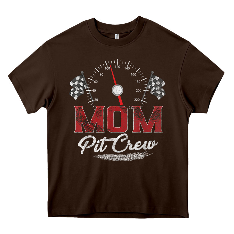 Race Car Mom Pit Crew Racing Family Birthday Party T Shirt Heavy Core Tee by linhVisuals | Teevron