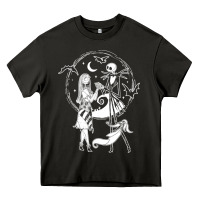 Asphalt nightmare before christmas jack and sally t shirt Heavy Core Tee - linhVisuals