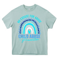Arona no excuse child abuse prevention awareness leopard rainbow t shirt Heavy Core Tee - linhVisuals