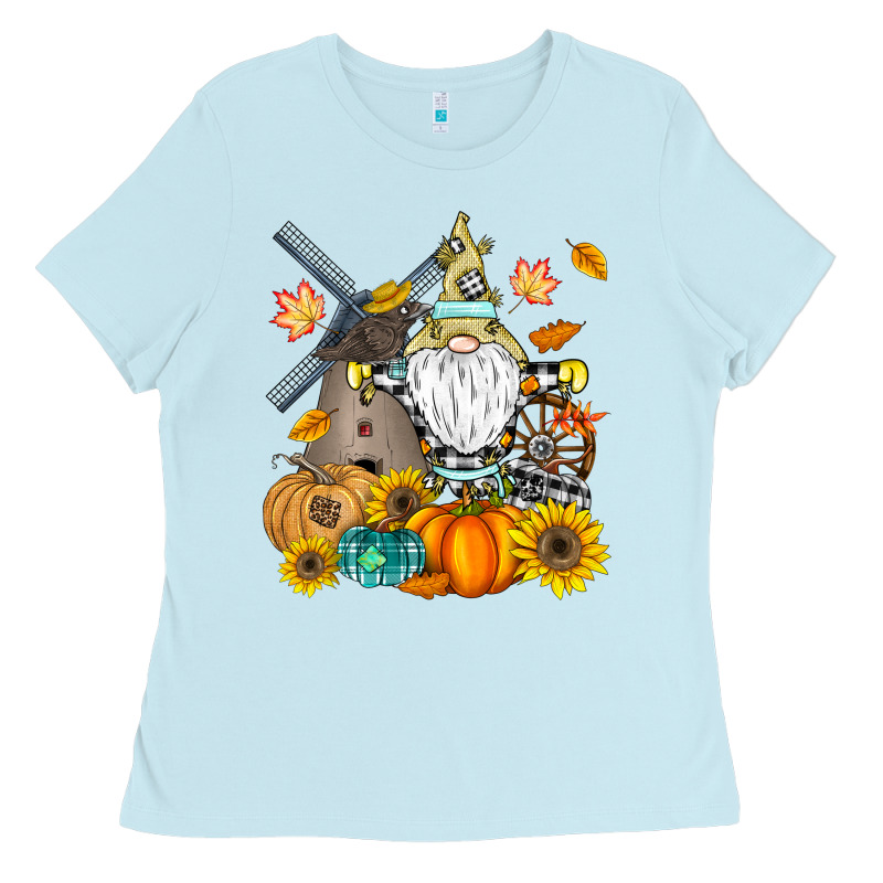 Happy Fall Ladies Tee by CowhideDigitalArt | Teevron
