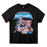 Black Jonathan Isaac Vintage Heavy Core Tee - linhVisuals