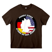 Chocolate Brown proudly served bitburg air base germany military veteran t shirt Heavy Core Tee - linhVisuals